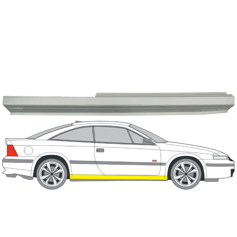 Helman korjauspelti oikea=vasen Opel Calibra A (C89) 1990-1997 Tilaa Nyt