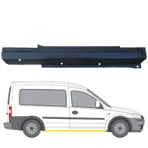 Helman korjauspelti oikea=vasen Opel Corsa C Sedan (X01) 2000-2009 Halpa Hinta