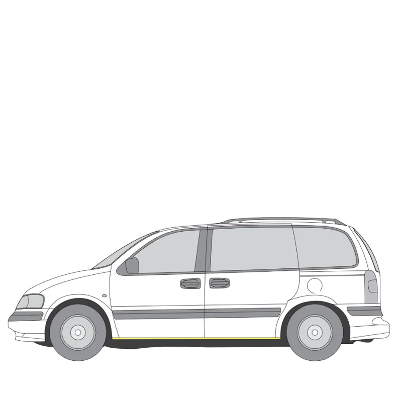Vain Tänään Helman korjauspelti oikea=vasen Opel Sintra (APV) 1996-1999