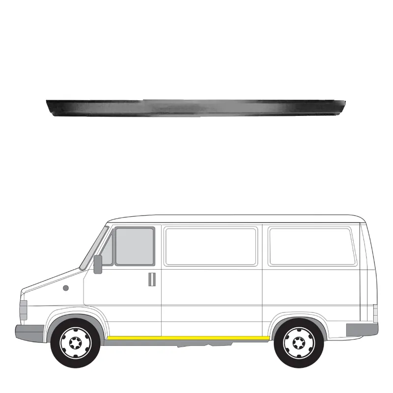 Kuuma Tarjous Helman korjauspelti oikea=vasen Fiat Ducato I Van (290) 1989-1994