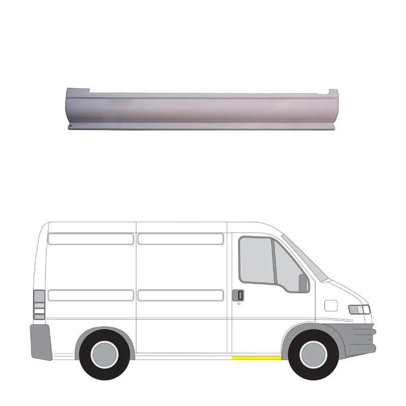 Helman korjauspelti oikea=vasen Peugeot Boxer Flatbed Kuorma-auto/Alusta (244) 2001- Korkea Laatu