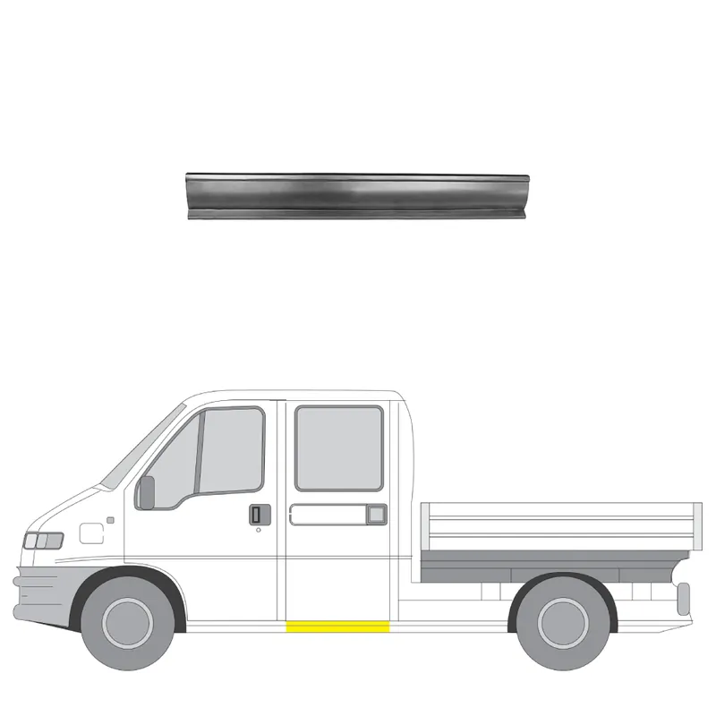 Sertifioitu Helman korjauspelti oikea=vasen Peugeot Boxer Flatbed Kuorma-auto/Alusta (244) 2001-