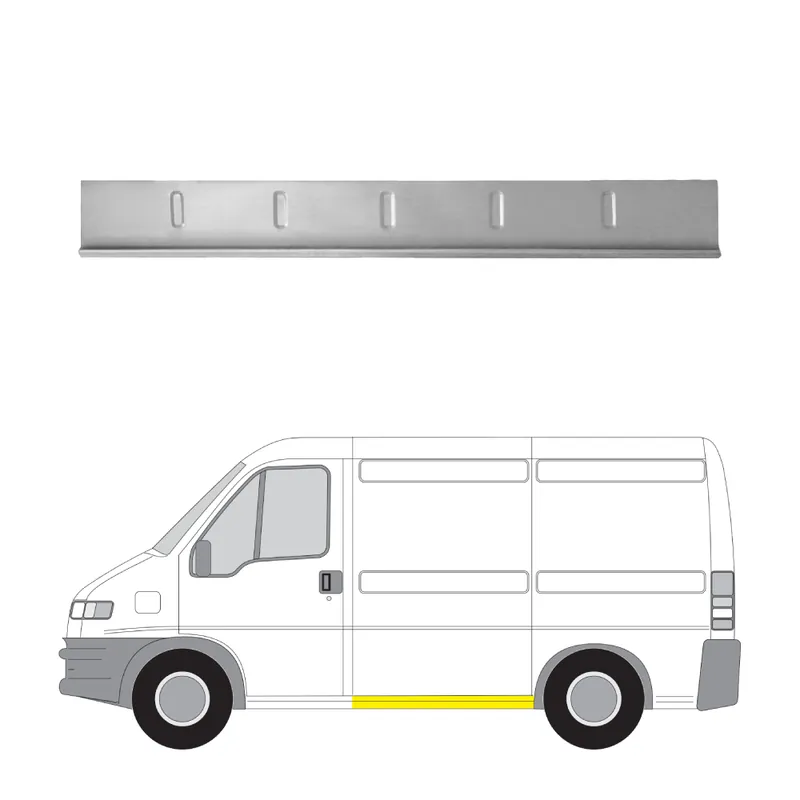 Asiakkaiden Suosikki Helman korjauspelti oikea=vasen Fiat Ducato II Bussi (230) 1994-2002