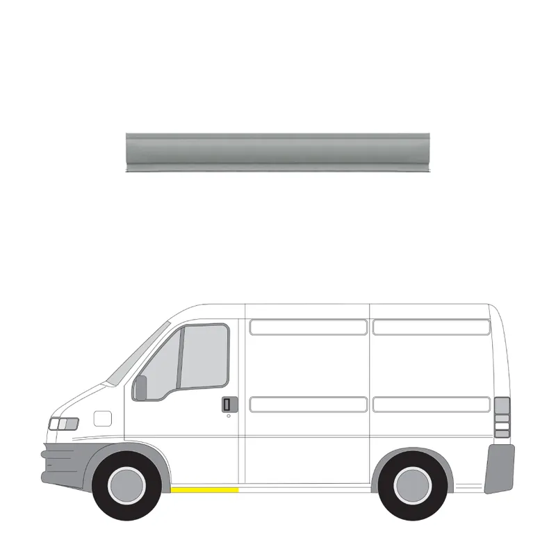 Viimeinen Mahdollisuus Helman korjauspelti oikea=vasen Fiat Ducato II Bussi (230) 1994-2002