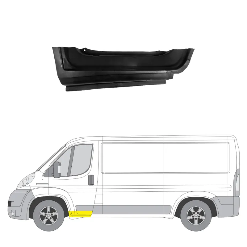Helman korjauspelti oikea=vasen Peugeot Boxer Van (250) 2006- Eniten Myyty