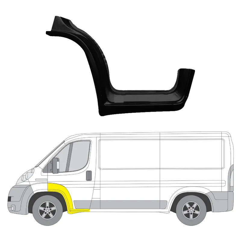 Helman korjauspelti oikea=vasen Peugeot Boxer Van (250) 2006- Flash-Tarjous