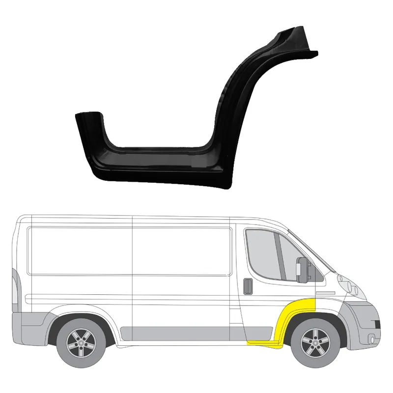 Eniten Myyty Helman korjauspelti oikea=vasen Peugeot Boxer Van (250) 2006-