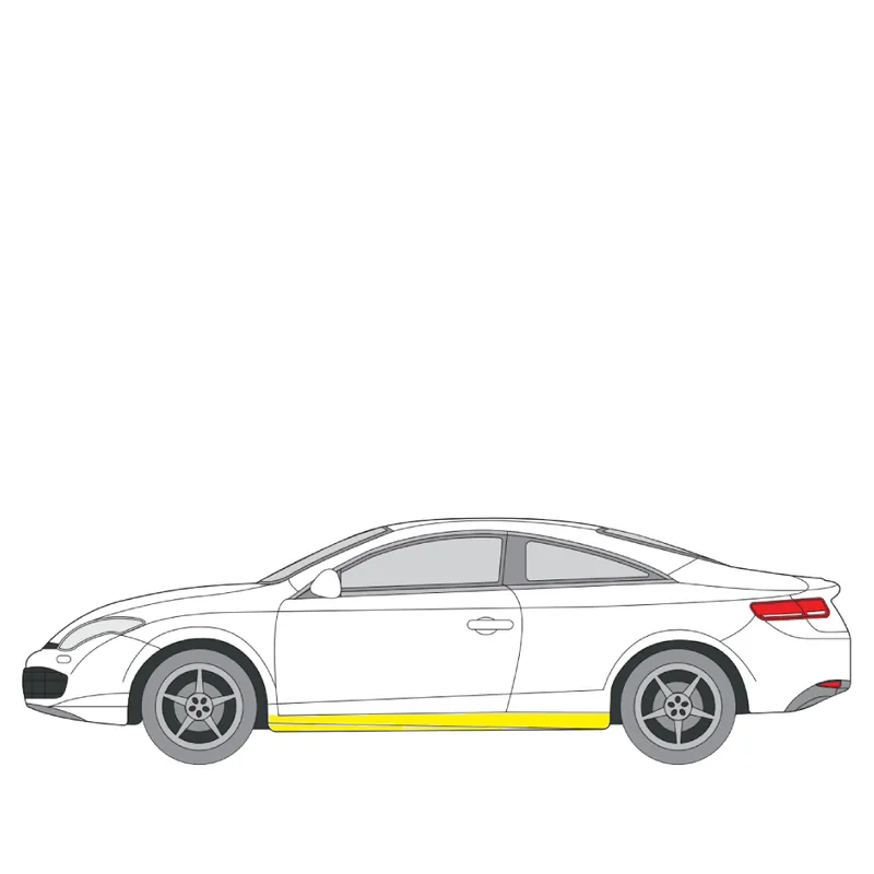 Tukkuhinta Helman korjauspelti oikea=vasen Renault Laguna III Hatchback (BT) 2007-2015