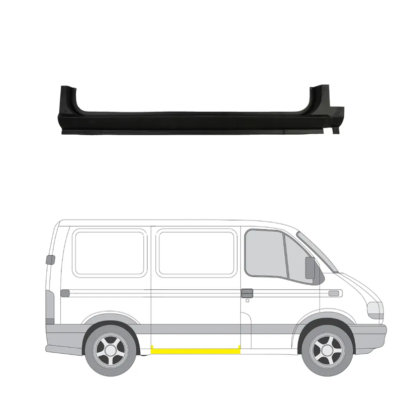 Helman korjauspelti oikea=vasen Nissan Interstar Bussi (X70) 2002- Asiakkaiden Suosikki