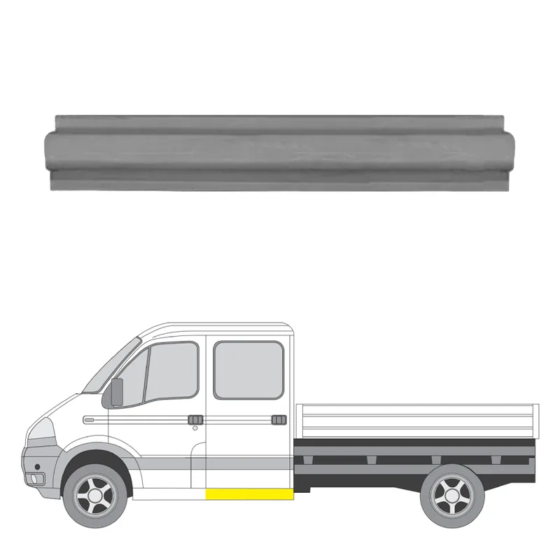 Kausialennus Helman korjauspelti oikea=vasen Renault Master II Flatbed Kuorma-auto/Alusta 1998-