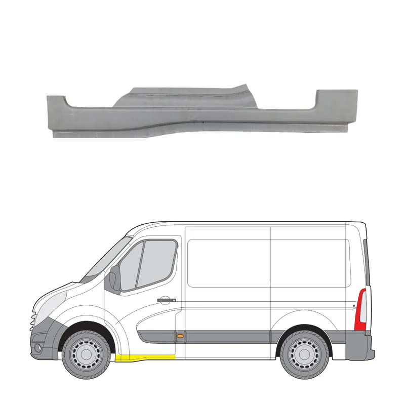 Helman korjauspelti oikea=vasen Renault Master III Van 2010- Sertifioitu