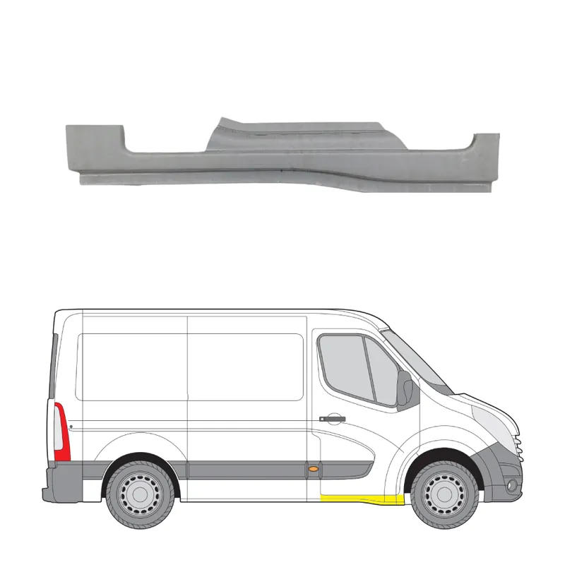 Helman korjauspelti oikea=vasen Renault Master III Van 2010- Osta Verkossa