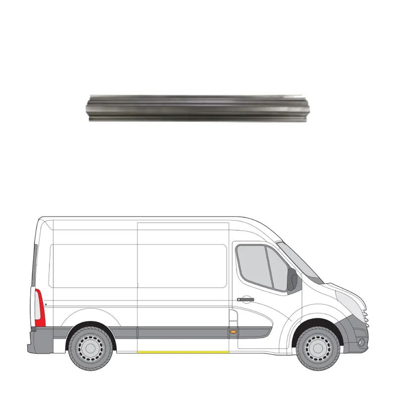 Aito Helman korjauspelti oikea=vasen Opel Movano B Bussi (X62) 2010-