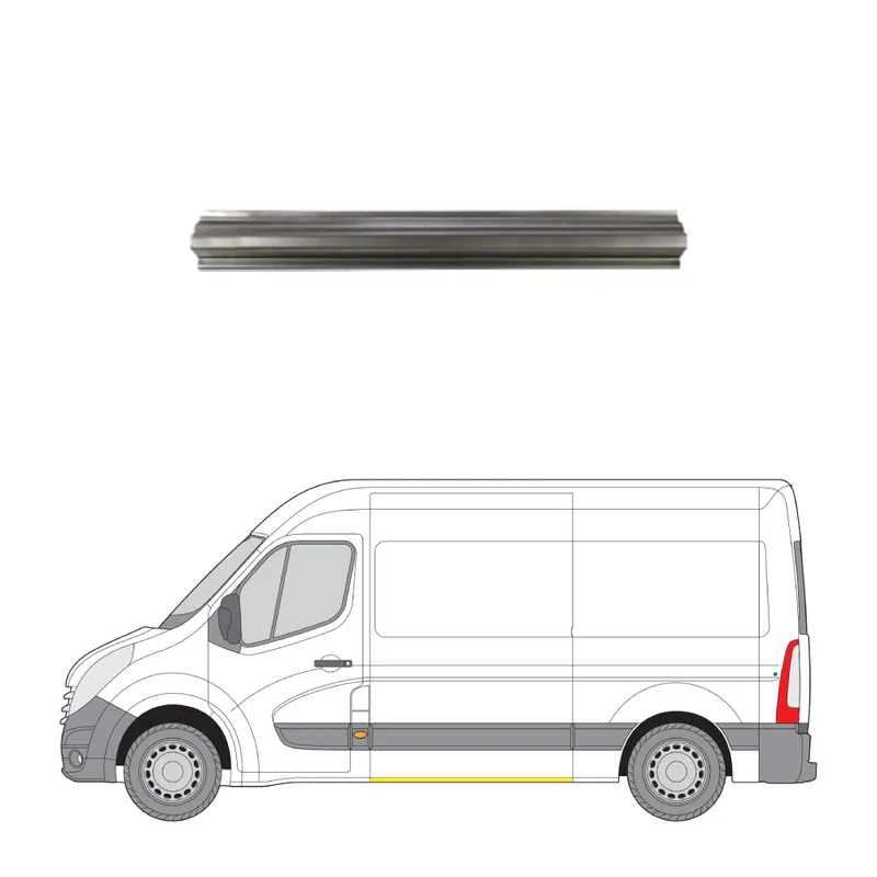 Helman korjauspelti oikea=vasen Nissan NV400 Bussi (X62, X62B) 2011- Korkea Laatu