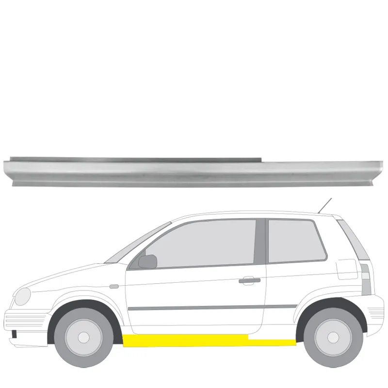 Kampanjahinta Helman korjauspelti oikea=vasen Volkswagen Lupo / Lupo 3L (6X1, 6E1) 1998-2005