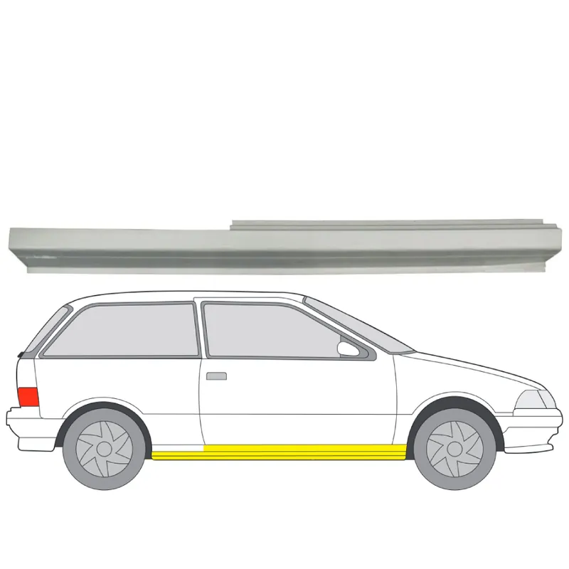 Helman korjauspelti oikea=vasen Suzuki Swift II Hatchback (EA, MA) 1989-2005 Halpa