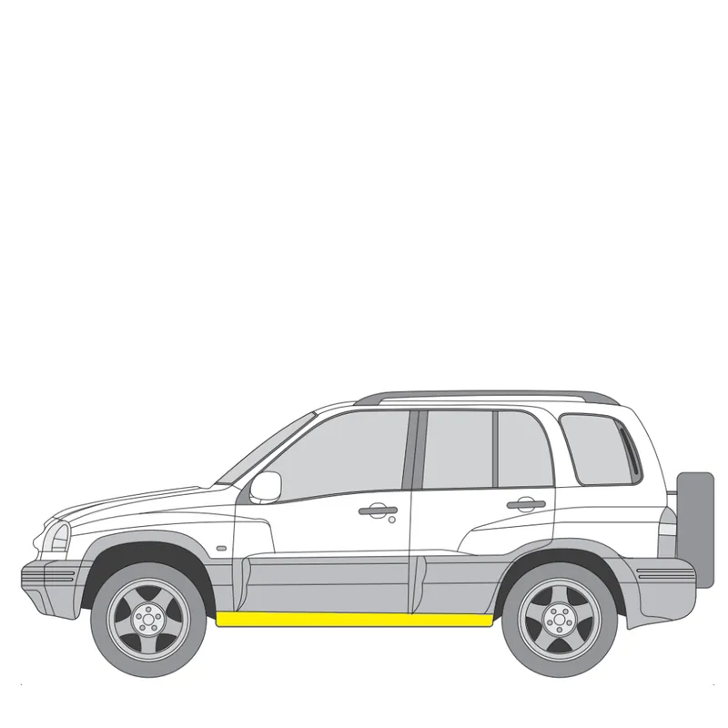 Helman korjauspelti oikea=vasen Suzuki Grand Vitara XL-7 I SUV (FT, HT) 1998-2006 Ilmainen Palautus