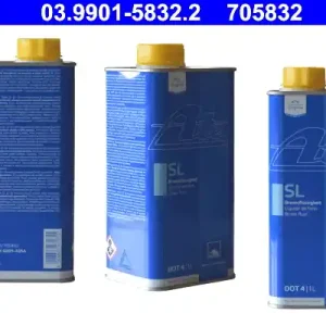 Viimeinen Mahdollisuus ATE • 03990158322 Jarruneste DOT4 1000ml SAE J1703, ISO/DIN 4925