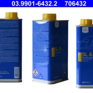 ATE • 03990164322 Jarruneste DOT4 1000ml SAE J1703, ISO/DIN 4925 Ajankohtainen