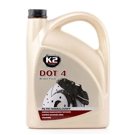 K2 • K2T114 Jarruneste DOT4 5000ml Poisto