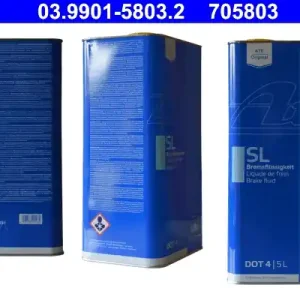 Bestseller ATE • 03990158032 Jarruneste SL DOT4 5000ml SAE J1703, ISO/DIN 4925