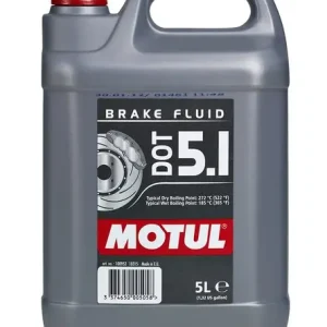 MOTUL MOTO • DOT511009525L Jarruneste DOT5.1 5000ml Kausialennus
