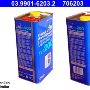 ATE • 03990162032 Jarruneste DOT4 5000ml SAE J1703, ISO/DIN 4925 Suoraan Valmistajalta