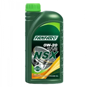 Ajankohtainen FANFARO • NSX0W201L Täyssynteettinen moottoriöljy 0W-20 NSX (FF6724) 1L