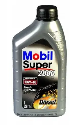 Alkuperäinen MOBIL • 150868 Moottoriöljy SUPER 2000 X1 10W-40 A3/B3 1L DIESEL