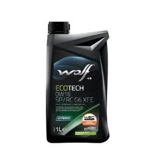 WOLF • 1047248 Moottoriöljy ECOTECH 0W16 SP/RC G6 XFE 1L Osta Nyt