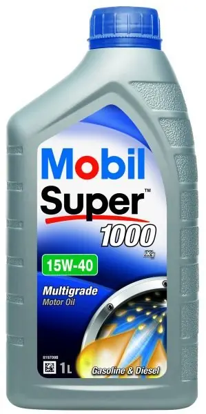 Ajankohtainen MOBIL • MSUP1000X115W401L Moottoriöljy M-SUP 1000 X1 15W40 1L