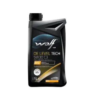 WOLF • 1043900 Moottoriöljy OE LEVEL TECH 5W30 C3 1L Ilmainen Palautus