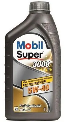 MOBIL • 151775 Moottoriöljy MOBIL SUPER 3000 5W-40 1L Rajoitettu Tarjous