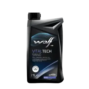 WOLF • 8311093 Moottoriöljy VITALTECH 5W40 1L Uutuus