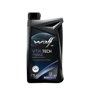 WOLF • 8301018 Moottoriöljy VITALTECH 15W40 1L Bestseller