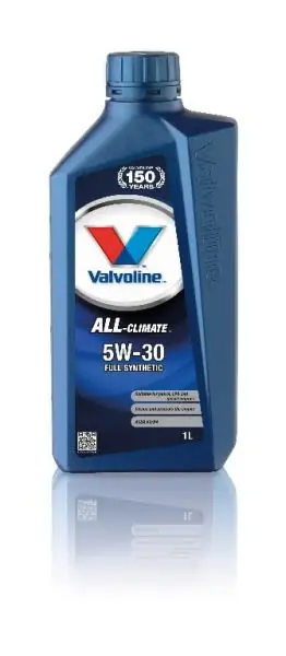 VALVOLINE • ALLCLIMATE5W301L Moottoriöljy ALL CLIMATE 5W30 1L Vain Tänään