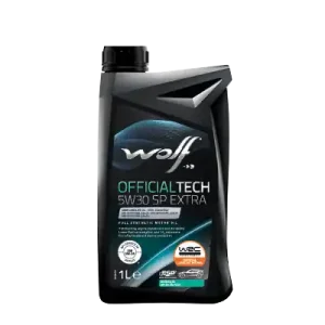 WOLF • 1049358 Moottoriöljy OFFICIALTECH 5W30 SP EXTRA 1L Loppuunmyynti