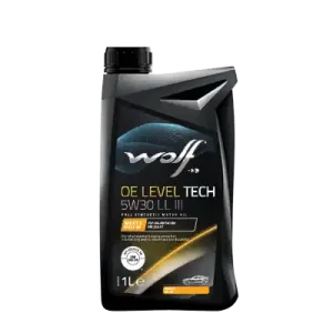 Ajankohtainen WOLF • 1043892 Moottoriöljy OE LEVELTECH 5W30 LL3 1L