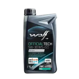 WOLF • 1054103 Moottoriöljy OFFICIALTECH 5W30 MS-GD 1L Halpa