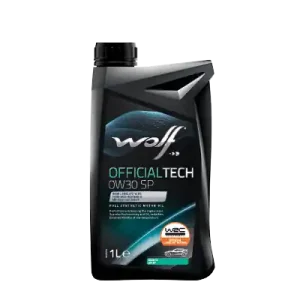 WOLF • 1049042 Moottoriöljy OFFICIALTECH 0W30 SP 1L Edullinen Hinta