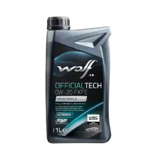 WOLF • 1054052 Moottoriöljy OFFICIALTECH 0W20 FXFE 1L Halpa