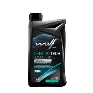 WOLF • 1044342 Moottoriöljy OFFICIALTECH 0W30 LL III FE 1L Korkea Laatu