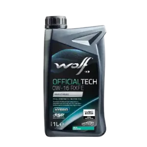 WOLF • 1054005 Moottoriöljy OFFICIALTECH 0W16 RXFE 1L Osta Verkossa
