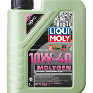 LIQUI MOLY • LIM9955MOLYGEN10W401L Moottoriöljy MOLYGEN 10W40 1L Uutuus