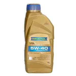 RAVENOL • RAVVDLSAE5W401L Moottoriöljy RAV VDL SAE 5W40 1L Halpa