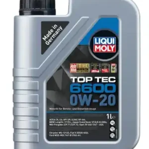 Halpa LIQUIMOLY • 21410 Moottoriöljy 0W20 TOP TEC 6600 1L