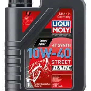 Alennettu Hinta LIQUIMOLY • 20753 Moottoriöljy 4T Race 10W40 1L