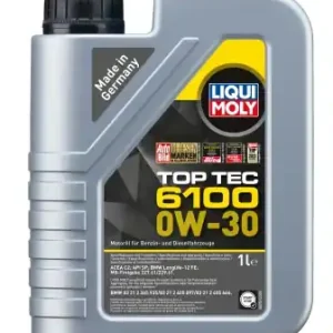 LIQUIMOLY • 20777 Moottoriöljy TOP TEC 6100 0W30 1L Nopea Toimitus