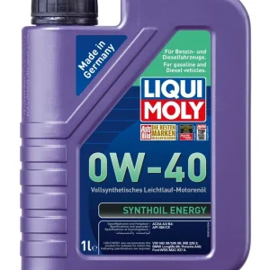 LIQUIMOLY • 9514 Moottoriöljy SYNTHOIL ENERGY 0W40 1L Rajoitettu Tarjous