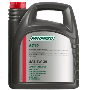 FANFARO • VAG5W305L Moottoriöljy VAG 504/507 LONGLIFE 5W-30 (FF6719) 5L Alennus